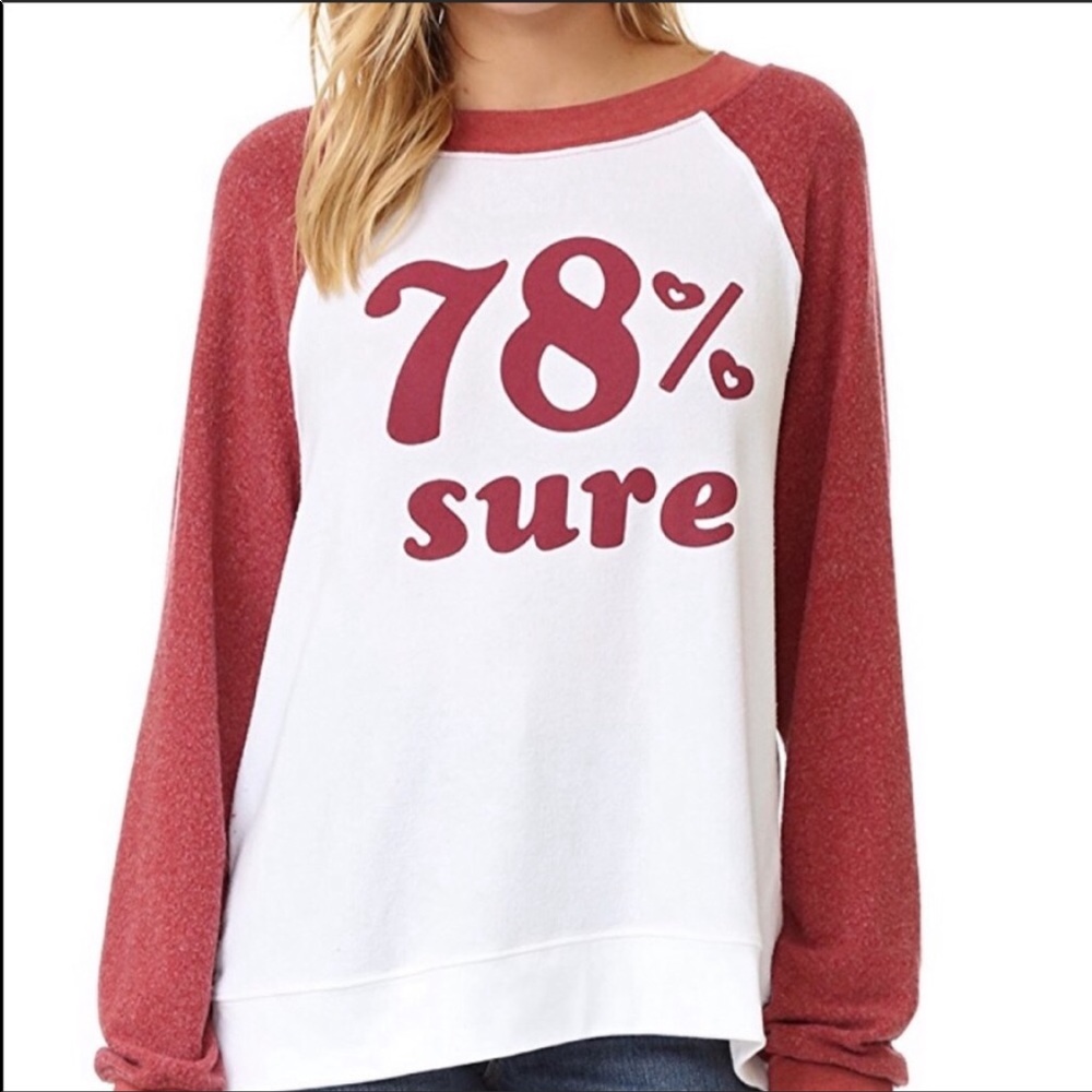 NWT WildFox 78% Sure